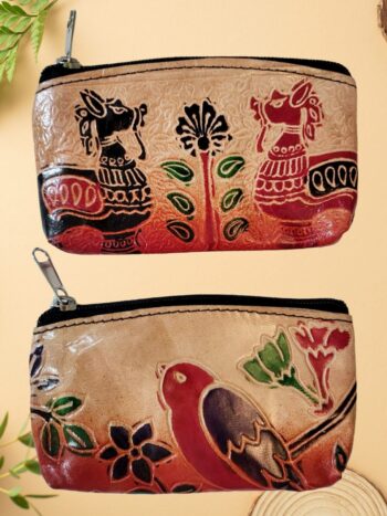 Shantiniketan Medium Coin Purse For Women (Pack Of 2) 5inch